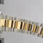 Rolex Submariner Date 40mm BLACK Two-Tone 18K Yellow Gold GOLD BUCKLE 16613