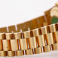 UNPOLISHED PAPERS Rolex Day-Date President BLACK DIAMOND 36mm 18K 118238 BOX