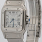 Cartier Santos Carrée 29mm AUTOMATIC Roman WHITE Stainless Steel 2960 Watch