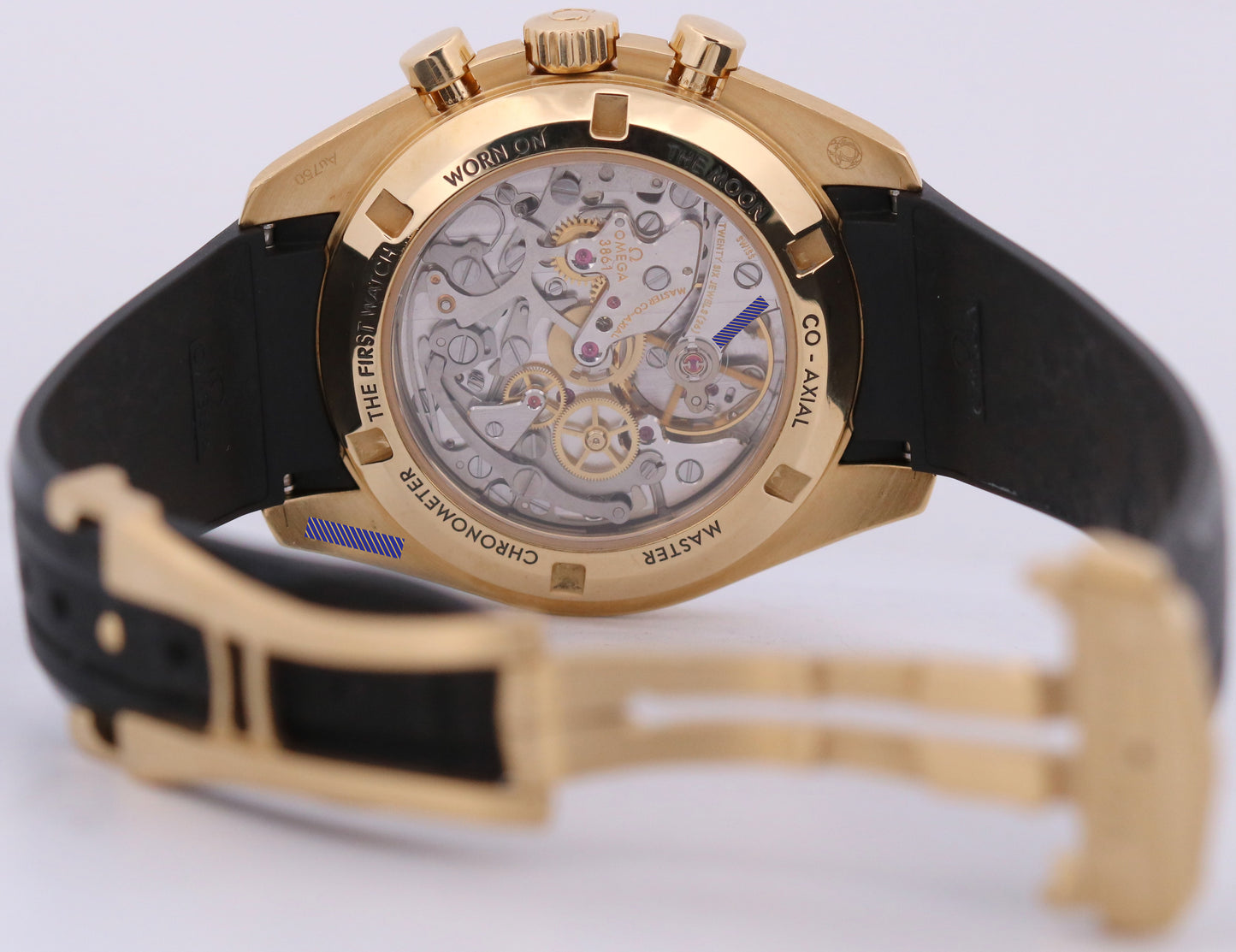 2025 PAPERS Omega Speedmaster MOONSHINE 18K Yellow Gold 310.62.42.50.99.001 BOX
