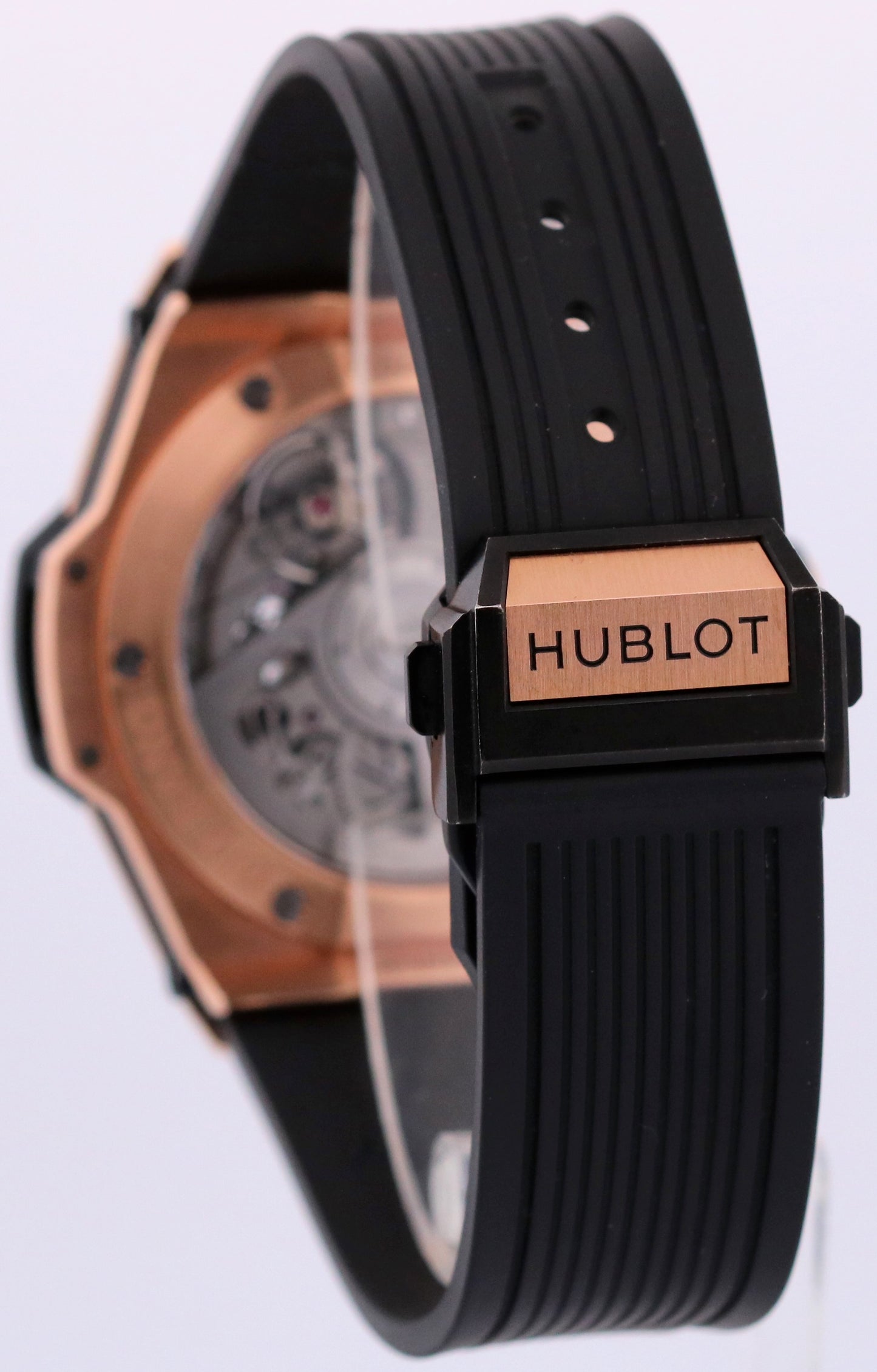 Hublot Big Bang Unico KING GOLD 42mm 18K Ceramic SKELETON Rubber 411.OM.1180.RX