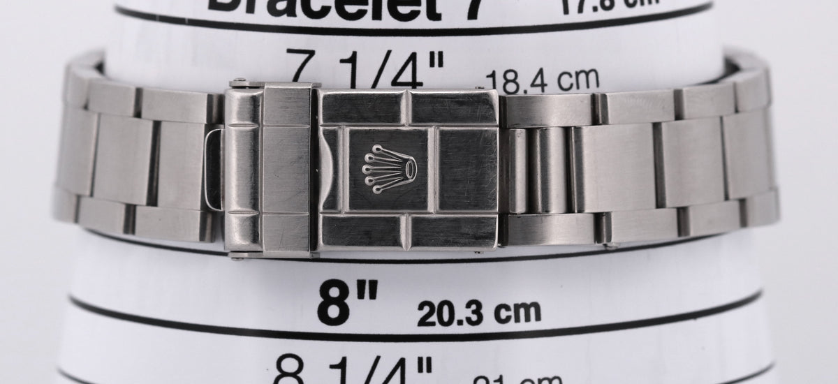 Unpolished Rolex GMT-Master II 16710 40mm Coke Red Black Steel No-Holes Watch