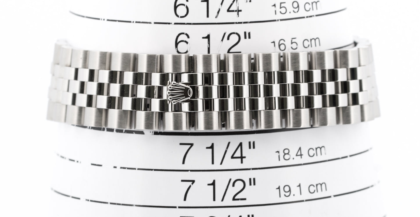 PAPERS Rolex DateJust 36mm FACTORY MOP DIAMOND Steel JUBILEE 18K Gold 116234 BOX