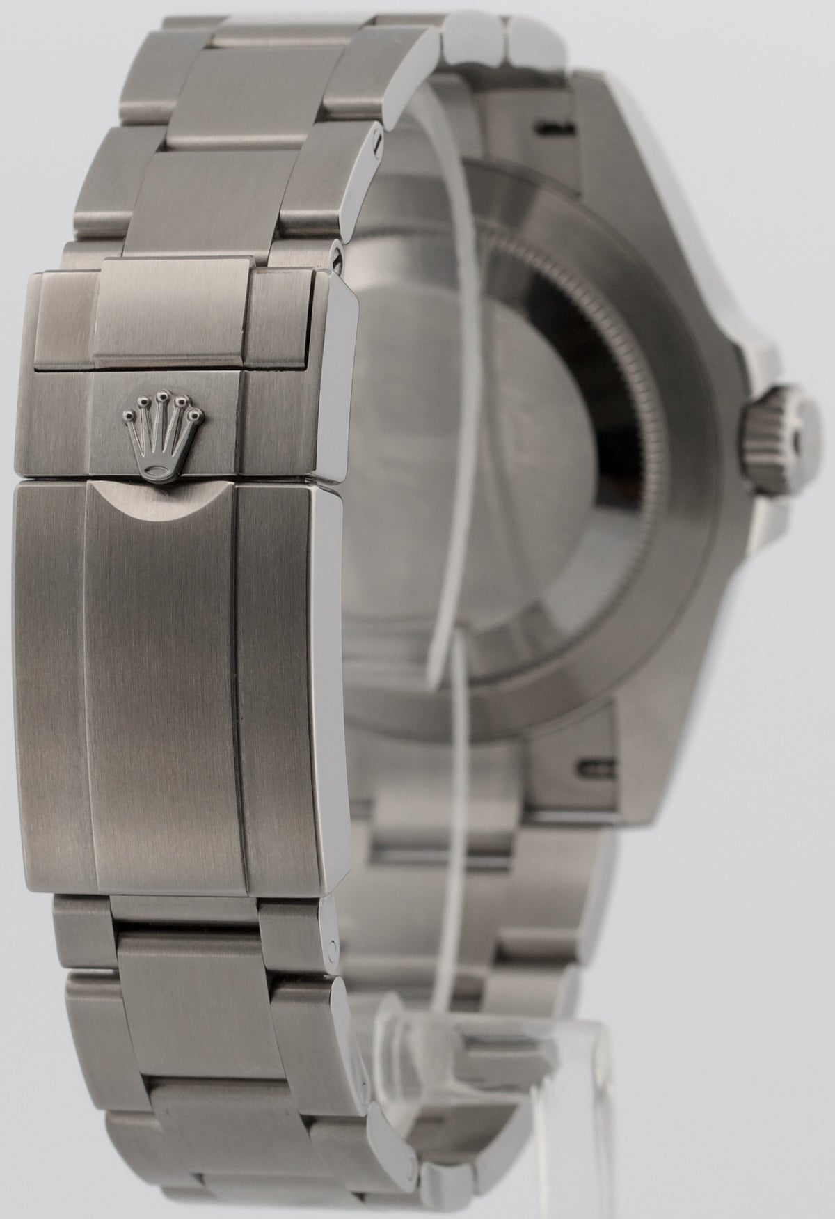 Unpolished 2024 Rolex Air-King 126900 Black Stainless Steel 40mm Box Papers