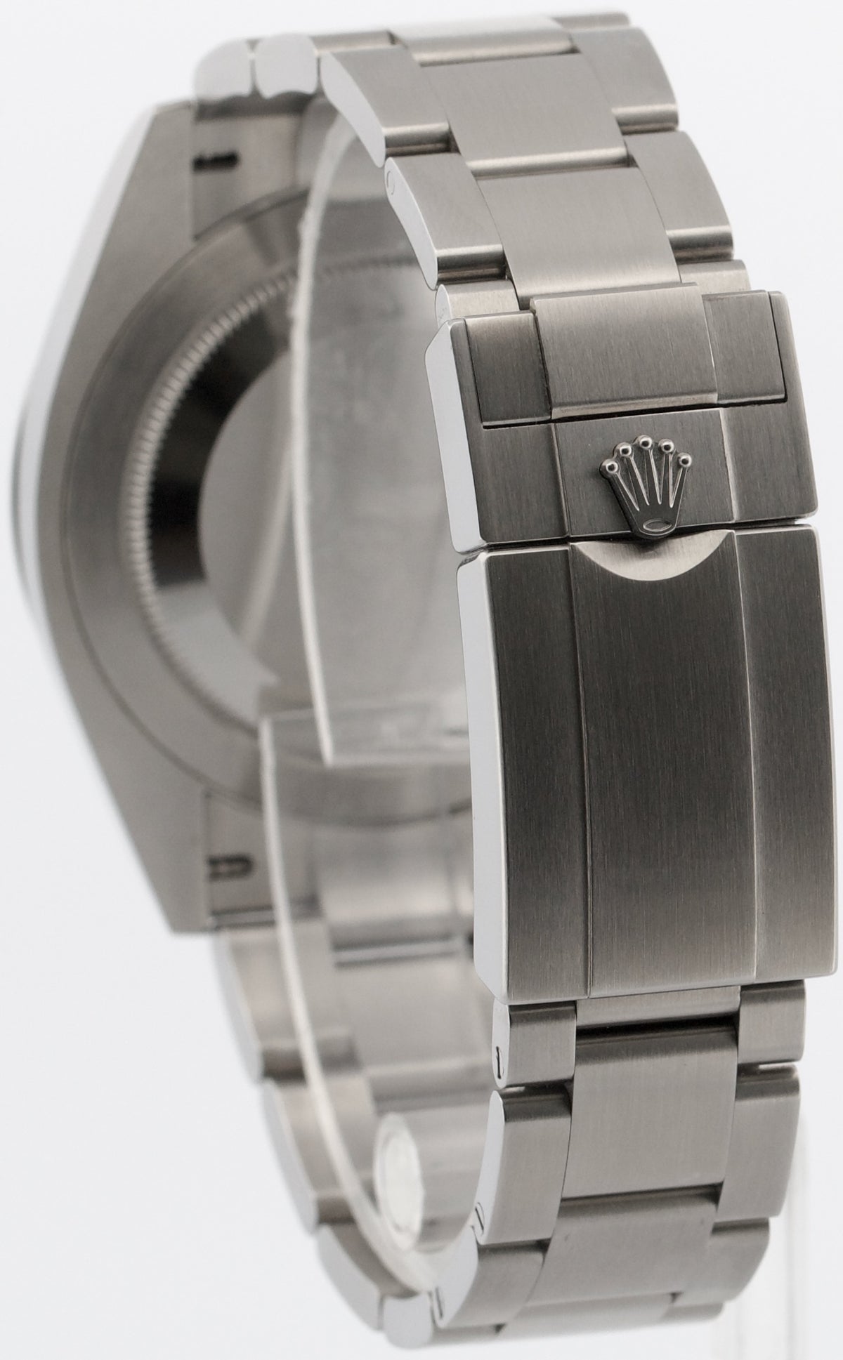 Unpolished 2024 Rolex Air-King 126900 Black Stainless Steel 40mm Box Papers