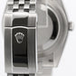 PAPERS Rolex DateJust 41mm BLACK DIAMOND 18K White Gold Steel JUBILEE 126334 BOX