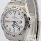 2024 PAPERS Rolex Explorer II 42mm WHITE Orange GMT Stainless 226570 Watch BOX