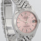 2023 PAPERS Rolex DateJust 31mm PINK 18K Gold JUBILEE Stainless Steel 278274 BOX