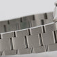 Unpolished 2002 Rolex Explorer 114270 Black 36mm 3-6-9 Oyster Steel Box Papers
