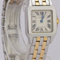 MINT Cartier Santos Demoiselle 20mm Ivory 18K Gold Stainless Steel W25066Z6 2698