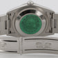 Unpolished 2002 Rolex Explorer 114270 Black 36mm 3-6-9 Oyster Steel Box Papers