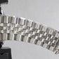 1990 PAPERS Rolex DateJust BLUE 36mm Stainless Engine-Turned JUBILEE 16220 BOX