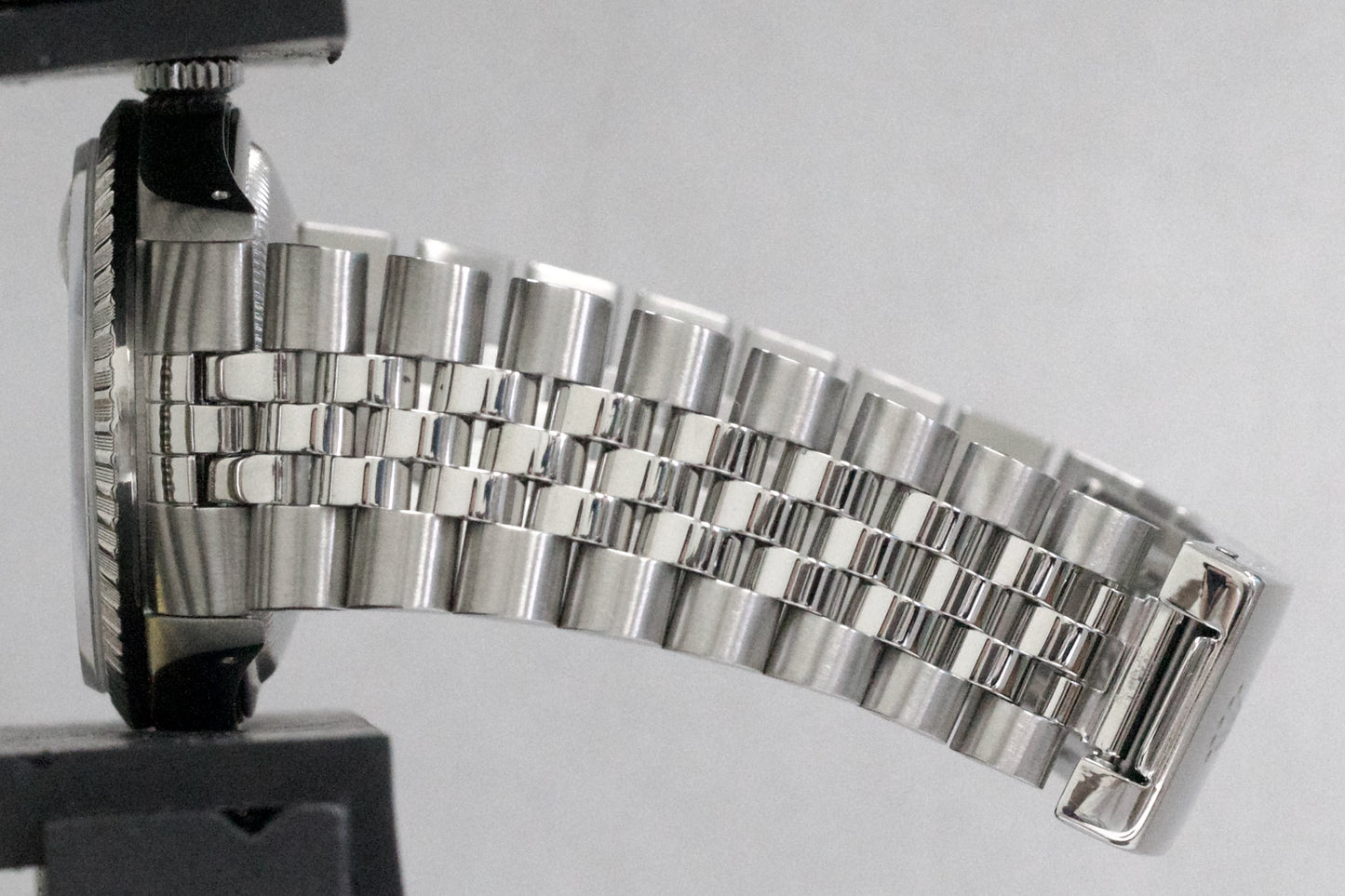 1990 PAPERS Rolex DateJust BLUE 36mm Stainless Engine-Turned JUBILEE 16220 BOX