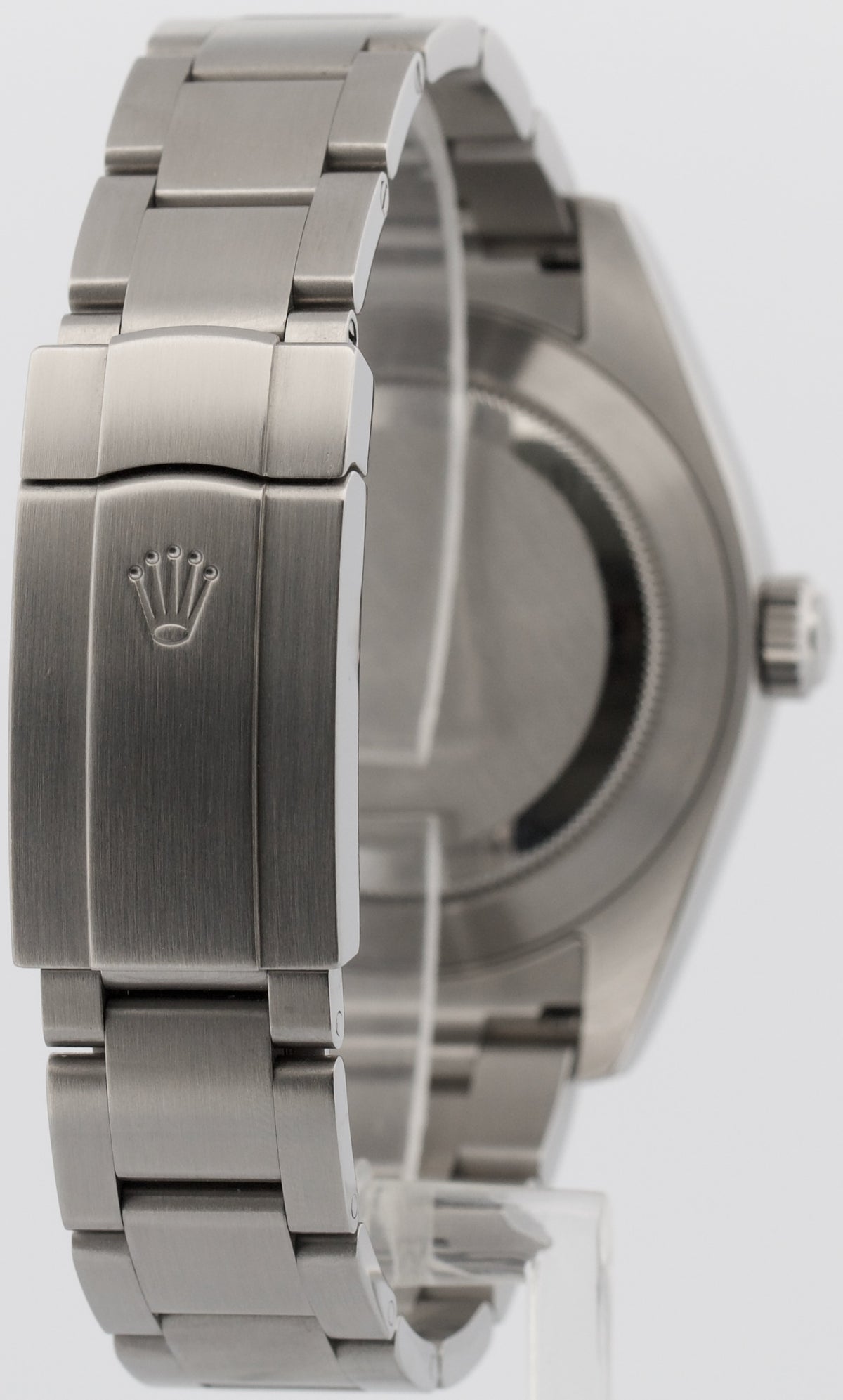 2019 Rolex Air-King 116900 40mm Black Green Stainless Steel Automatic Box Papers