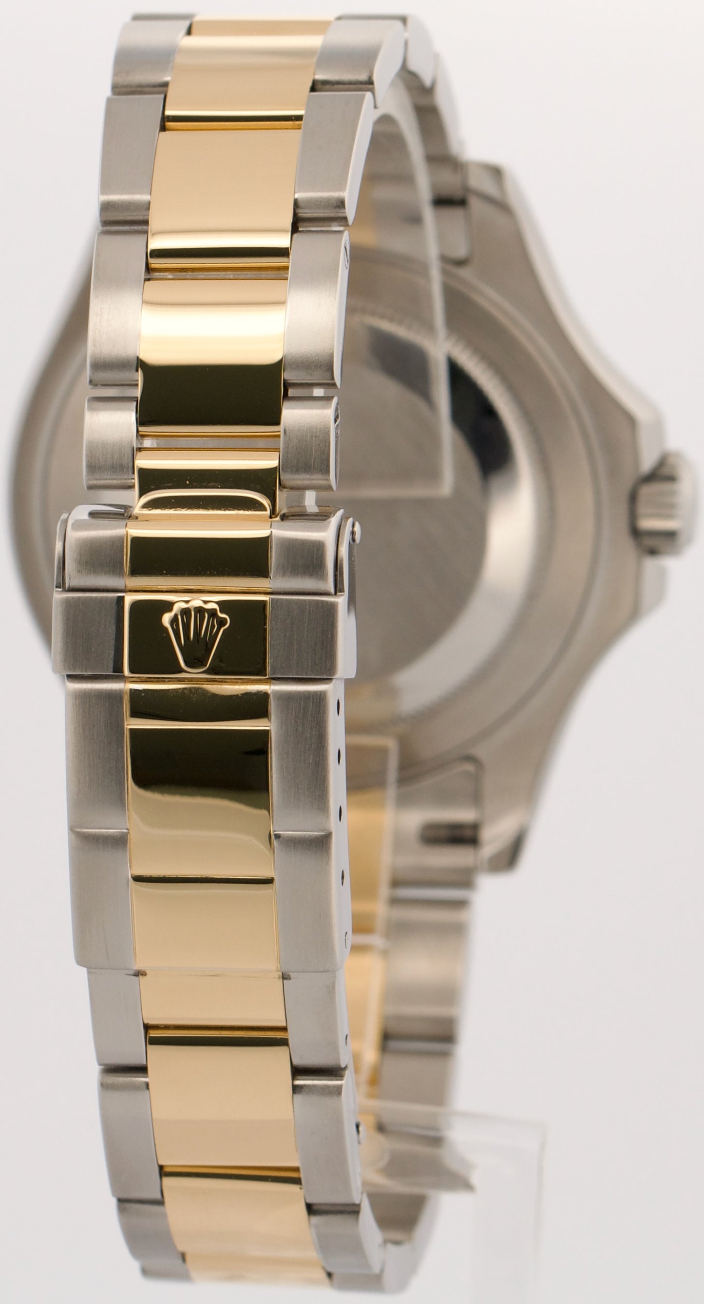 Rolex Yacht-Master 40mm BLUE Two-Tone 18K Yellow Gold Stainless Steel YM1 16623