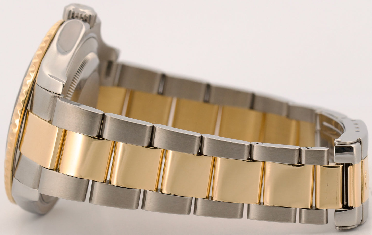 Rolex Yacht-Master 40mm BLUE Two-Tone 18K Yellow Gold Stainless Steel YM1 16623
