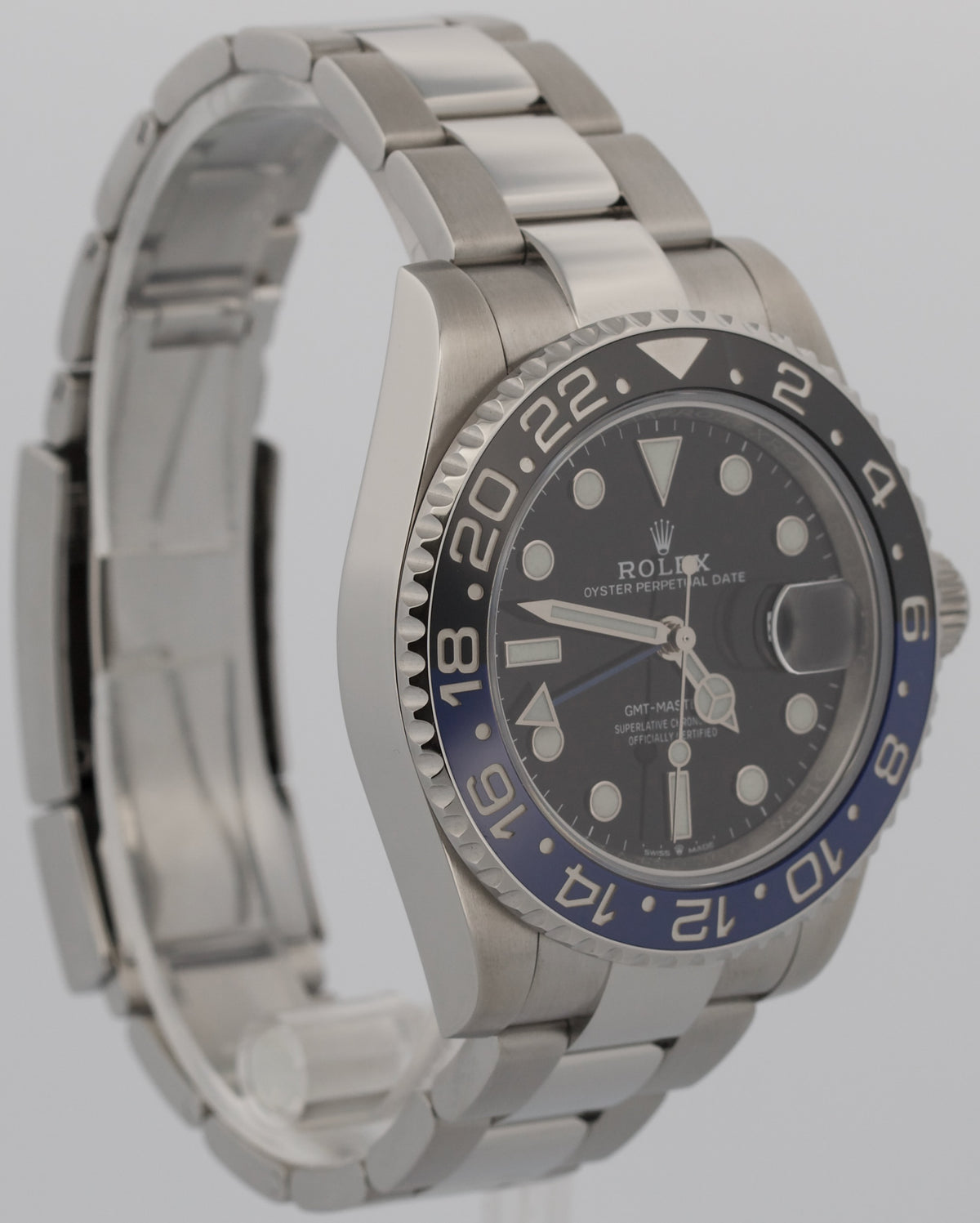 Rolex GMT-Master II 126710 BLNR Batman Blue Black Steel Ceramic 40mm Watch