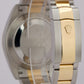 MINT Rolex DateJust 41 CHAMPAGNE 18K Yellow Gold Steel Oyster 41mm 126333 Watch