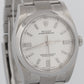 2020 PAPERS Rolex Oyster Perpetual 36mm WHITE Stainless Steel Watch 116000 BOX