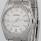 2020 PAPERS Rolex Oyster Perpetual 36mm WHITE Stainless Steel Watch 116000 BOX