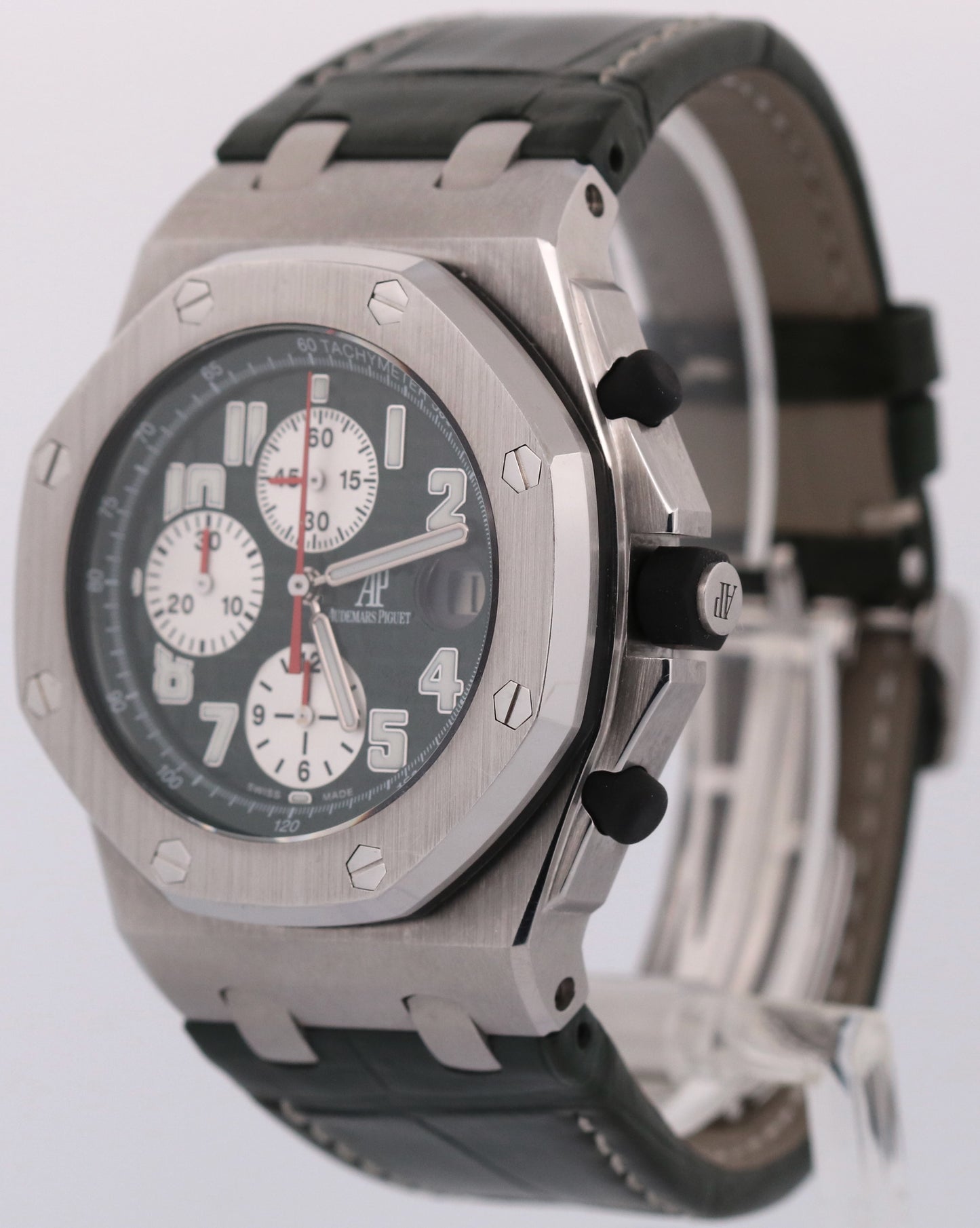 PAPERS Audemars Piguet Royal Oak Offshore MONTE NAPOLEONE GREEN 42mm 26075ST LTD