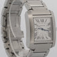 2023 Cartier Tank Francaise WSTA0067 4469 30mm Silver Steel Automatic Box Papers