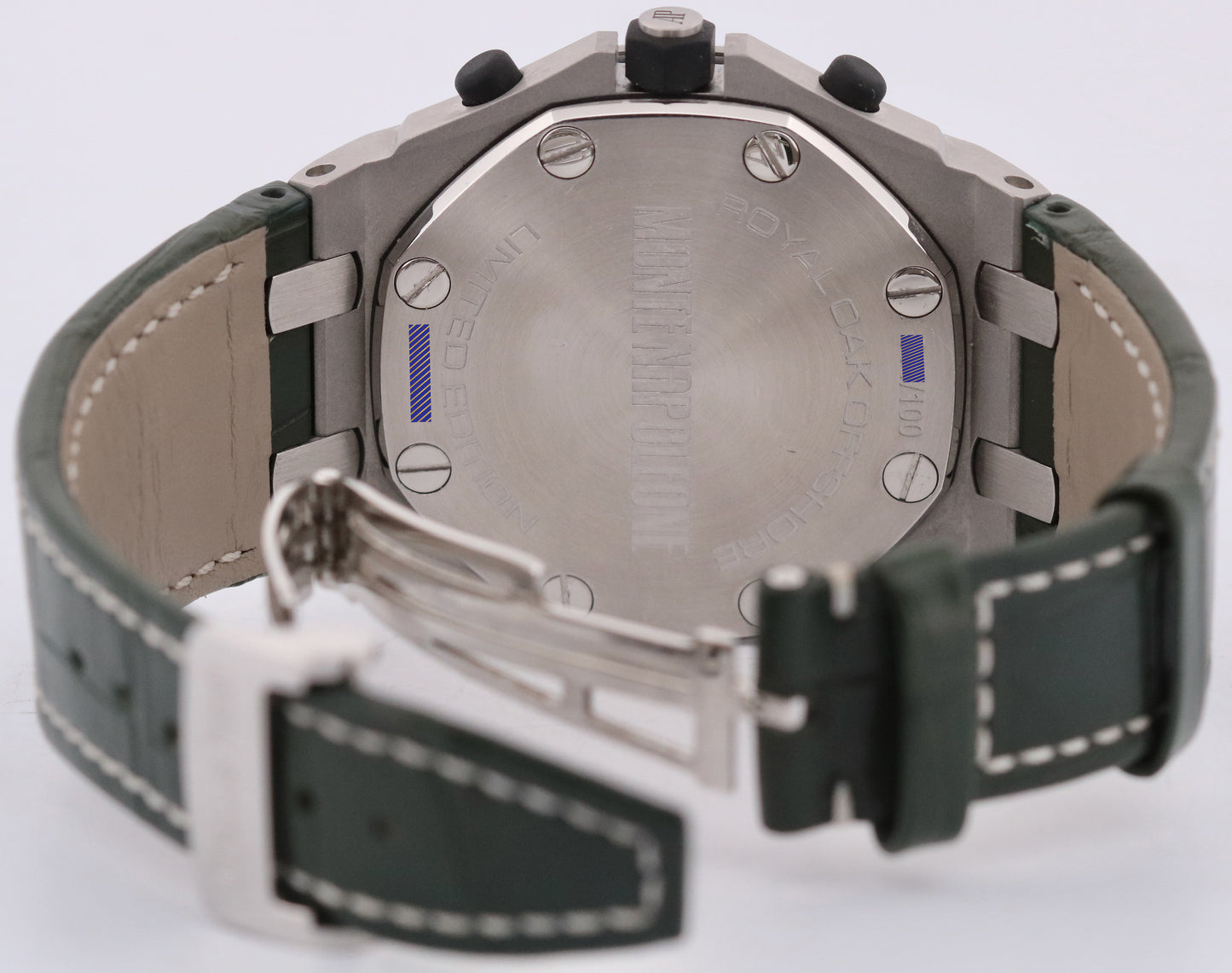 PAPERS Audemars Piguet Royal Oak Offshore MONTE NAPOLEONE GREEN 42mm 26075ST LTD