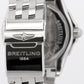 PAPERS Breitling Galactic 44mm BLUE Stainless Steel Date Watch A45320 BOX