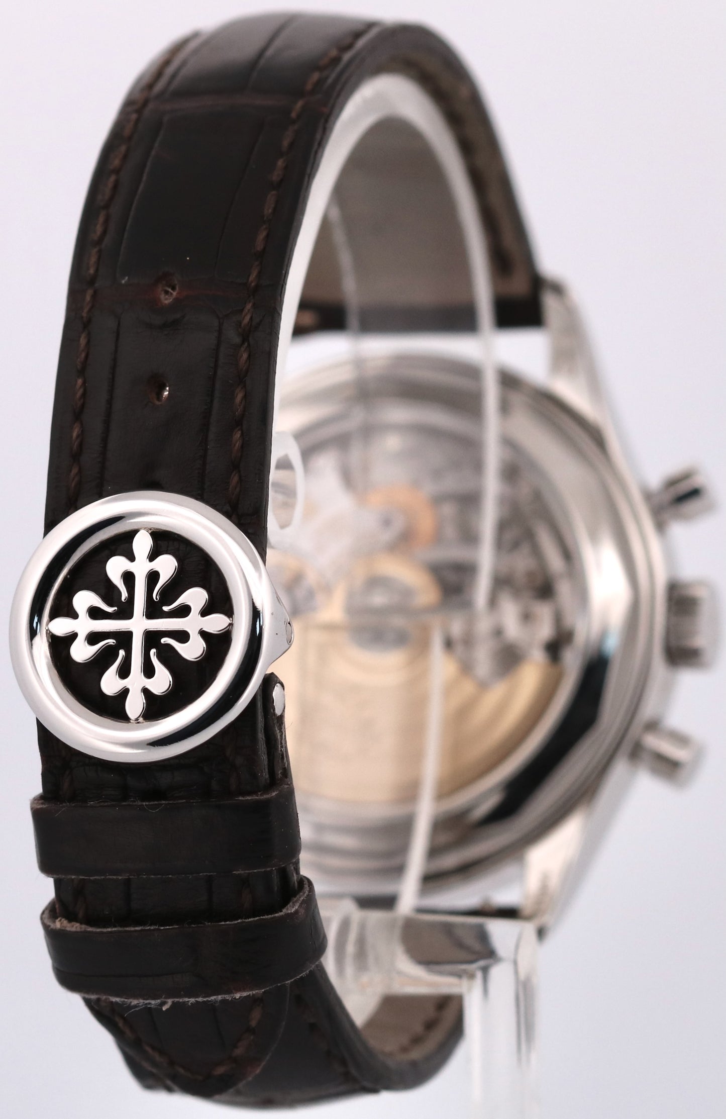 Patek Philippe Annual Calendar Chronograph RHODIUM Gray 40mm Platinum 5960P