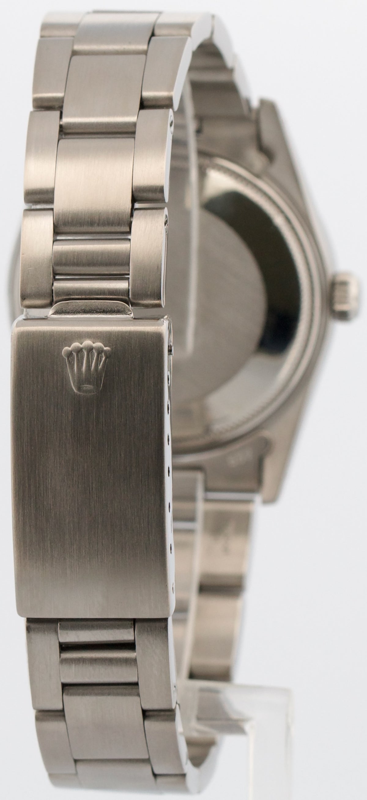 1981 Rolex Oyster Perpetual Date 16000 Blue Diamond Stainless Steel 36mm Watch