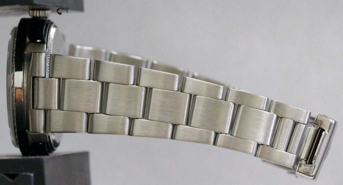 1981 Rolex Oyster Perpetual Date 16000 Blue Diamond Stainless Steel 36mm Watch