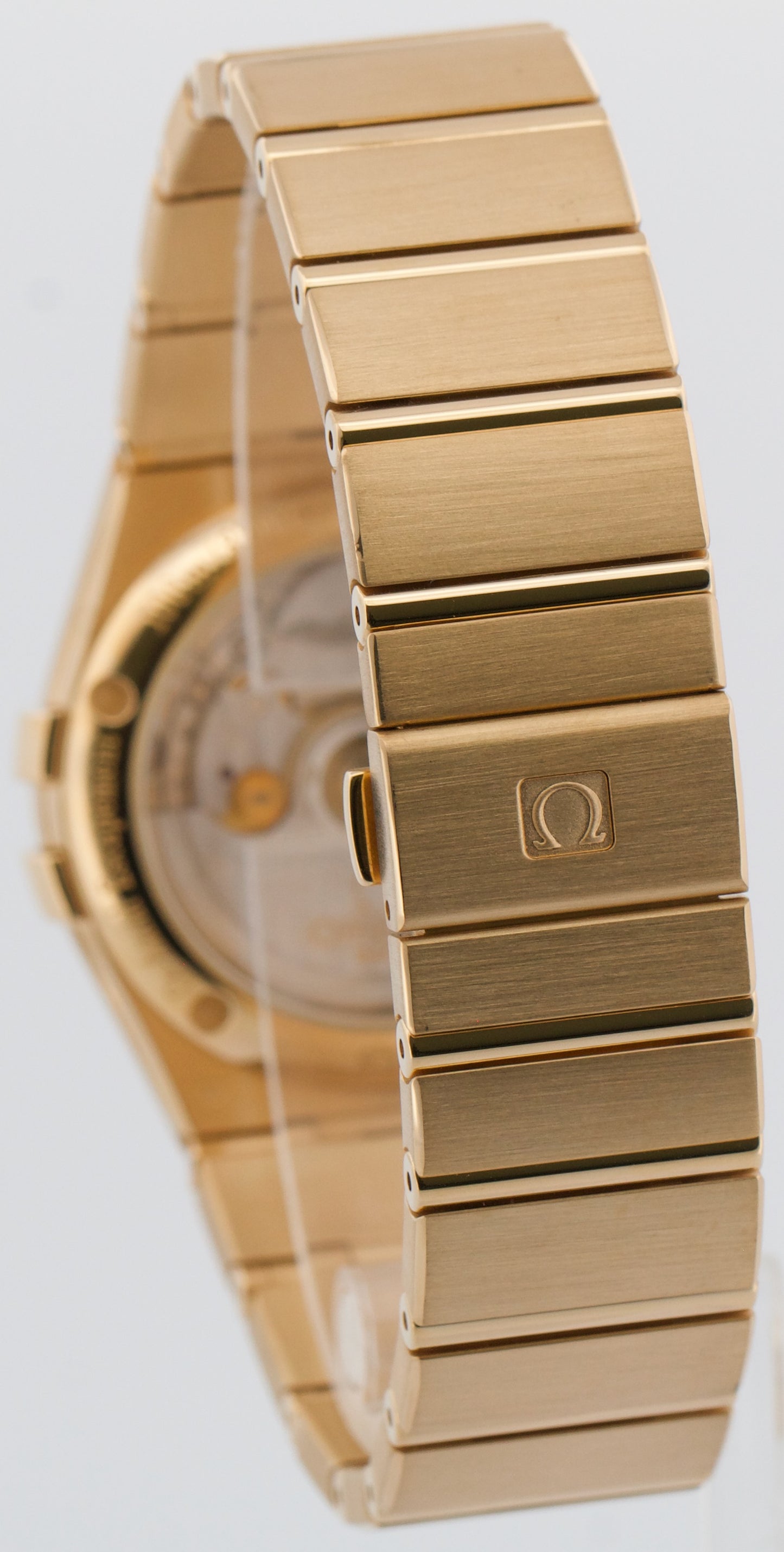 Omega Constellation FACTORY MOP DIAMOND 18K Yellow Gold 35mm 123.55.35.20.55.001