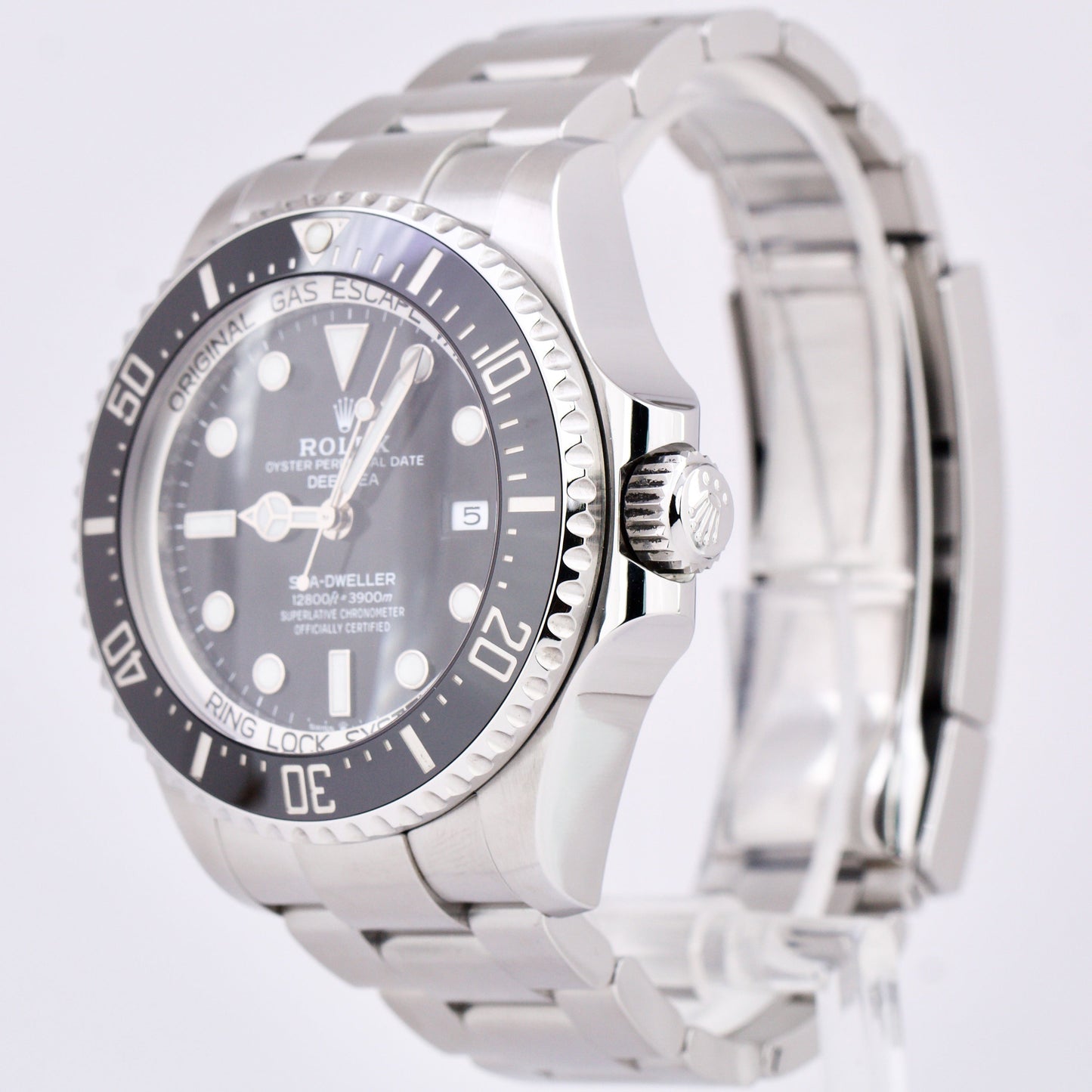 PAPERS Rolex Sea-Dweller Deepsea 126660 BLACK Stainless Steel Dive 44mm BOX