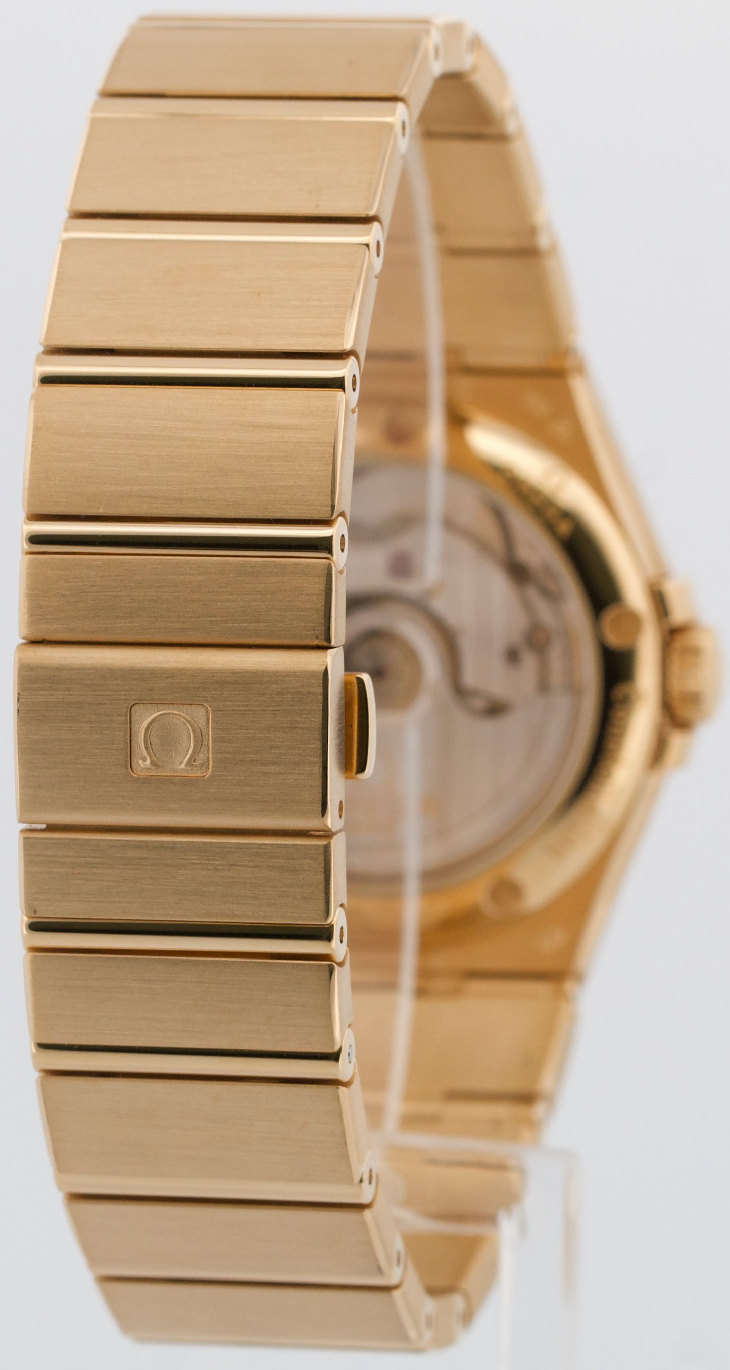 Omega Constellation FACTORY MOP DIAMOND 18K Yellow Gold 35mm 123.55.35.20.55.001