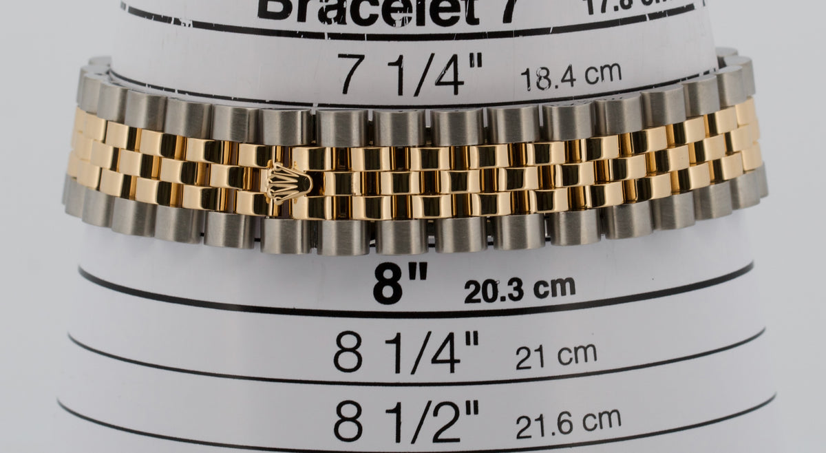 Rolex DateJust 116233 Champagne Two-Tone 18K Gold Steel Jubilee 36mm Watch
