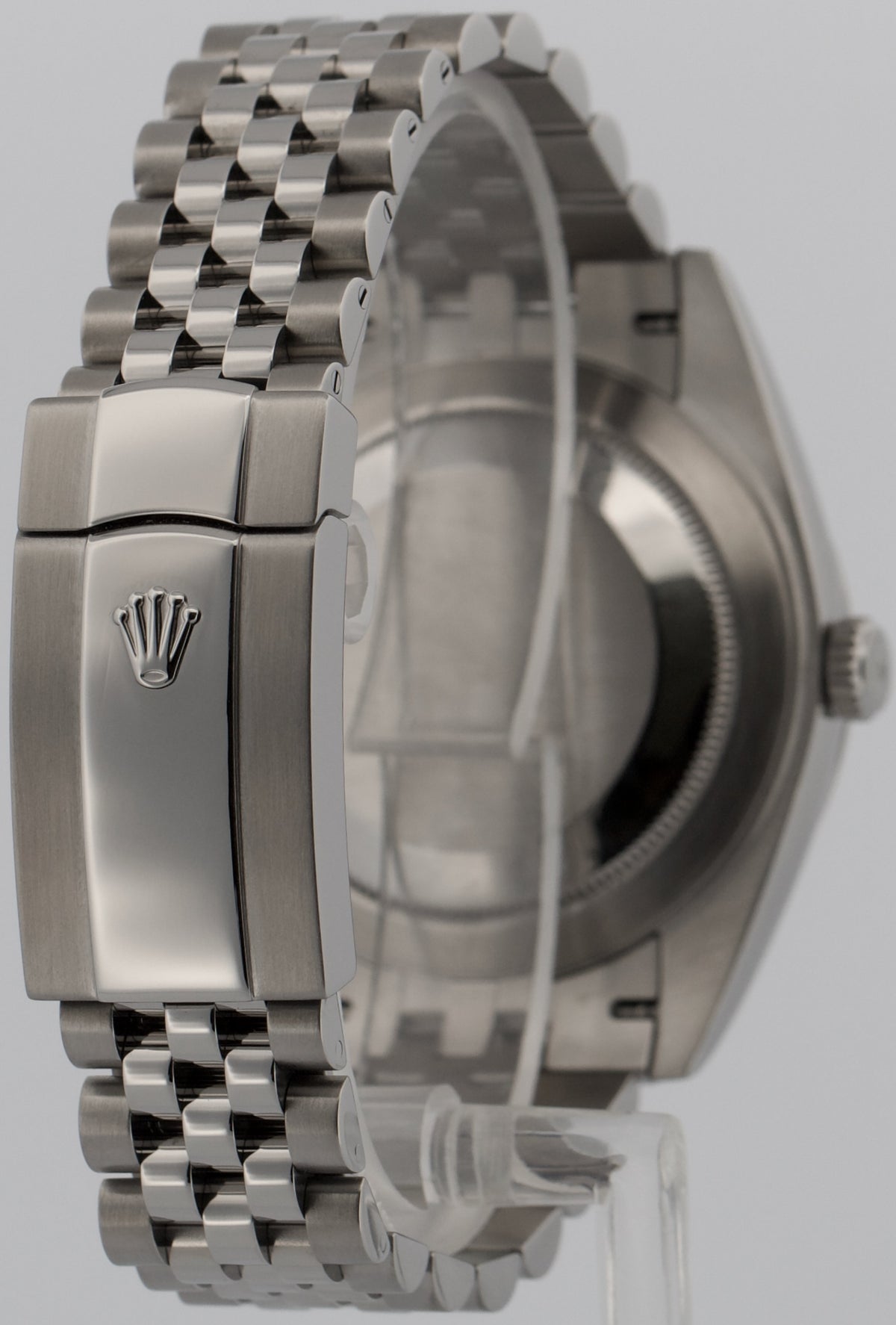 2018 Rolex DateJust 41 126334 Rhodium 18K Steel Jubilee Fluted 41mm Box Papers