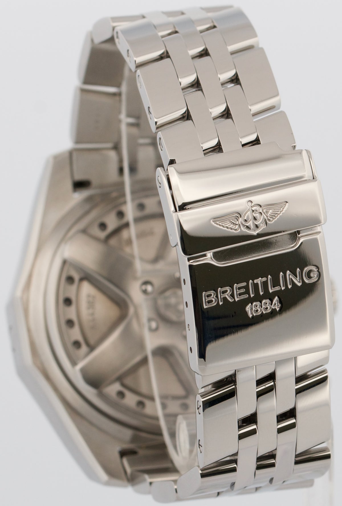 Breitling Bentley 6.75 A44362 Silver White 48mm Stainless Steel Automatic Watch