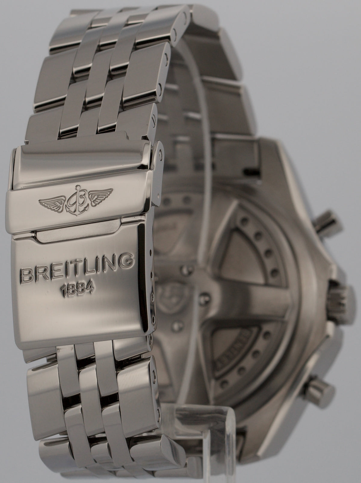 Breitling Bentley 6.75 A44362 Silver White 48mm Stainless Steel Automatic Watch