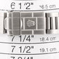 Rolex GMT-Master II 40mm PEPSI Red Blue Stainless Steel NO-HOLES 16710 Watch