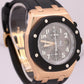 Audemars Piguet Royal Oak Offshore 18K ROSE GOLD Gray Chronograph 42mm 25940OK