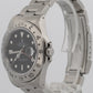 1997 Rolex Explorer II 16570 Black Stainless Steel Red Oyster 40mm Watch