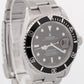 UNPOLISHED Rolex Submariner Date REHAUT Black Steel 40mm Oyster Watch 16610