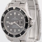 UNPOLISHED Rolex Submariner Date REHAUT Black Steel 40mm Oyster Watch 16610