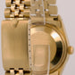 PAPERS Rolex Oyster Perpetual Date 34mm JUBILEE 14K Gold FLUTED 15037 Watch BOX
