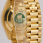 Rolex Day-Date II President 41mm CHAMPAGNE 18K Yellow Gold Fluted 218238 BOX