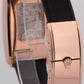Rolex Cellini Prince 18K Rose Gold BLACK Arabic Leather 35mm x 28mm 5442/5