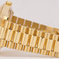 Rolex Day-Date II President 41mm CHAMPAGNE 18K Yellow Gold Fluted 218238 BOX