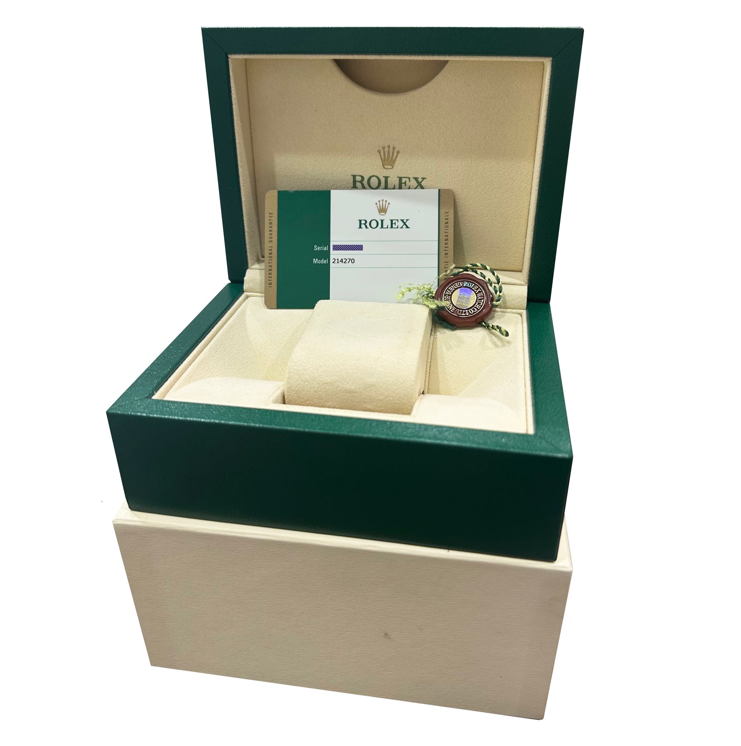 PAPERS Rolex Explorer I Black MK1 Steel 39mm Automatic Oyster Watch 214270 BOX