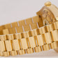 Rolex Day-Date II President 41mm CHAMPAGNE 18K Yellow Gold Fluted 218238 BOX