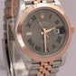 MINT 2024 PAPERS Rolex DateJust 41mm WIMBLEDON 18K Rose Steel JUBILEE 126301 BOX